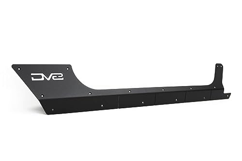 Rock Skins for The 2018-2024 Jeep Wrangler JL 2-Door | Protects Lower Body Panels from Rocks & Debris | Works with Aftermarket & Factory Fenders | Compatible with Most Sliders & Steps | DV8 Offroad - Thumbnail 5
