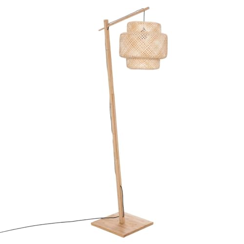 Atmosphera - Lampadaire Liby - bambou - H173 cm