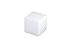 DecoPorex Polystyrene Foam Blocks 5cm x 5cm x 5cm (24 Pack) for Crafts - Square Polystyrene Bricks for Arts and Crafts - White