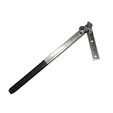 NVOQILIN Manuelle Formmaschine aus Baustahl für Metallkneipen und Klebeband bis zu 1,6 cm Durchmesser, kann Biegungen ändern