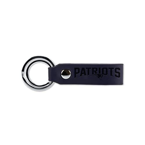 Rico Industries NFL Faux Leather Keychain New England Patriots