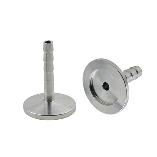 Tuyau d'aspiration 6 mm x KF16 pour raccordement étanche de pompe à vide
