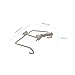 Hoement Cervical Leg Device Multi-use Bedside Tool for Home Material Frame for Waist and Leg Stretching Compact and Portable Design