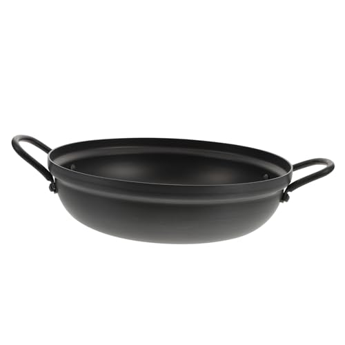 GLEAVI Olla para Mariscos de Aleación de Aluminio Olla Multifuncional para Sopa y Guisos Diseño Seguro con Doble Asa para Restaurantes y Camping