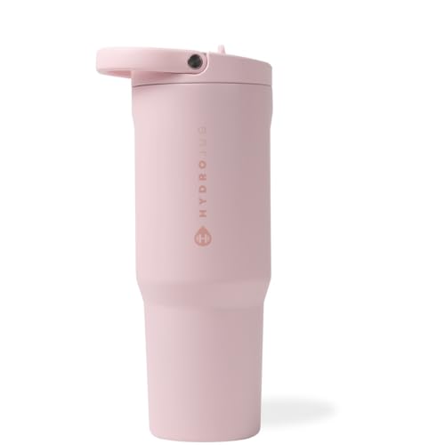 HydroJug Sport 32 oz Insulated Stainless Steel Water Bottle, Pink Sand