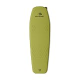 Sea to Summit Camp - Materassino autogonfiante in schiuma per campeggio e zaino in spalla, affusolato, misura standard, 183 x 56 x 3,8 cm