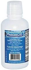 PhysiciansCare Eye Wash, 16oz. Bottle