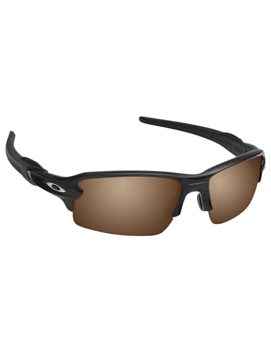 Image of Alphax Polarized Replacement Lenses for Oakley Flak 2.0 OO9295 59mm Sunglasses | Glare Reduction | Precision Cutting