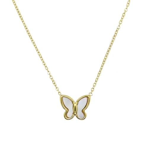 Collier papillon style japonais : bijou de mode premium tendance et accessoire de luxe