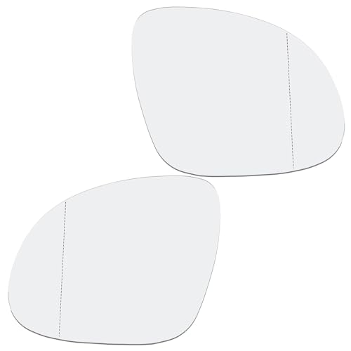 Verre de rétroviseur chauffant pour Sharan 2010-2021 qui élimine la buée en hiver