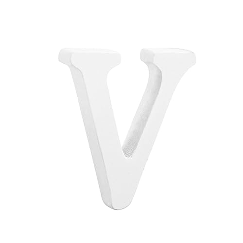 GOOHOCHY 8cm Wooden Letter Blocks Party Letter Decor Home Wall Decorations Rustic Style