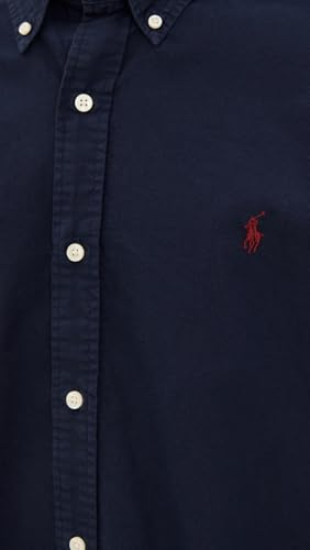 Polo Ralph Lauren Mens Classic Fit Garment-Dyed Oxford Shirt
