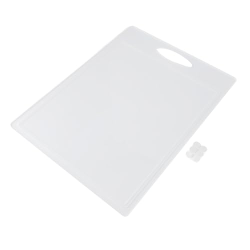 Tabla de cortar acrílico transparente cocina a laplaca de acoplamiento antideslizante fruta vegetal protector para encimera