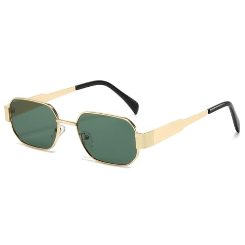 Lunettes de soleil rétro polygonales mixtes pour sublimer votre regard