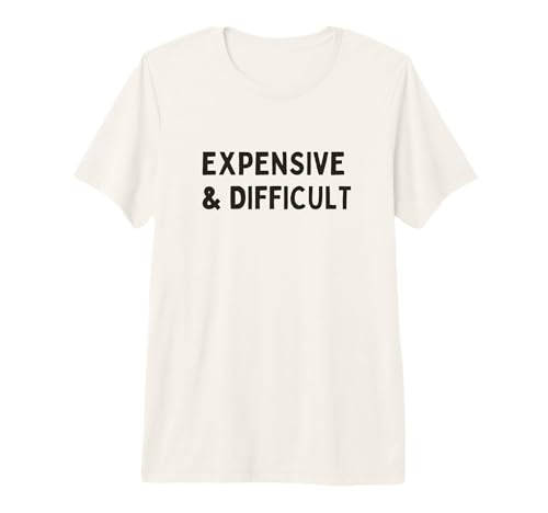 Caro Y Difícil Camiseta Premium