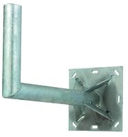 Support mural d'angle 25,4 cm Base carrée | Antennes/vaisselles | Kits de montage d'antennes | Équipement d'antenne/satellite | 1 x Qté – SAT8G