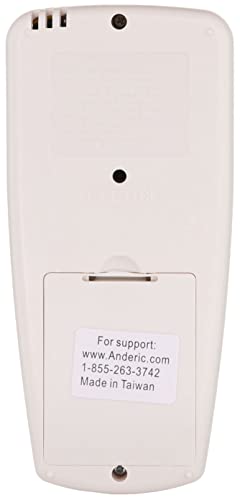 Anderic Replacement For Hampton Bay Chq7096T With Fan Timer Key Thermostatic Remote Control For Hampton Bay Ceiling Fans (Fcc Id: Chq7096T, Uc7096T, Chq8Bf7096T, Chq8Bt7096T) - Rr7096T #TOP4