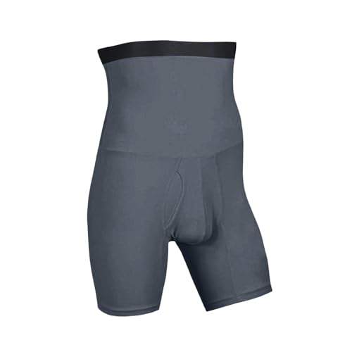 Shaperluv for Men Mens Shapewear Tummy Control Underwear Compression Shorts Slimming Body Shaper Leg Boxer Briefs4