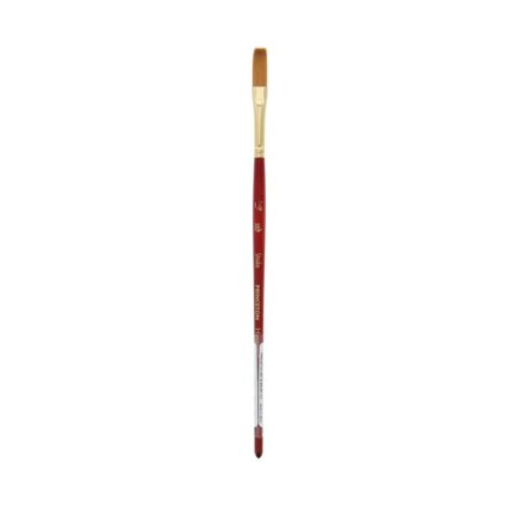 Princeton Heritage Stroke Brush, Synthetic, Short Handle, Size 1/4 inch, 1 Count