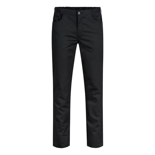 GREIFF Herren Hose Five Pocket| Regular Fit | Cuisine Basic | Style 5321 | Schwarz | Gr: 54