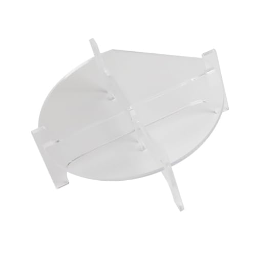 Soporte dispensador de acrílico con base estable para evitar derrames de jugo 2