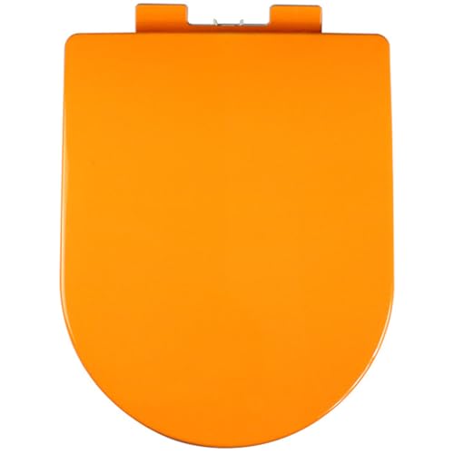 Dazzluxe Sièges De Toilette Universels en Forme De D, Abattant WC Silencieux sans Claquement avec Couvercle De Toilette À Fermeture Lente, Facile À...