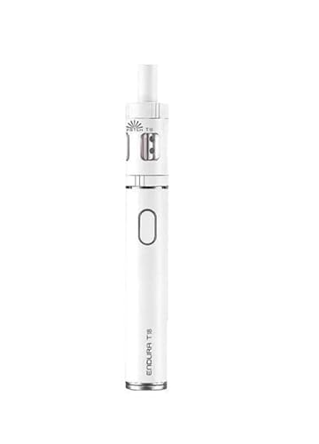 INNOKIN Endura T18E Vaping Kit, 1000mAh Battery, Prism T18E Atomizer, Easy-to-Use Starter Kit for Beginners, Electronic Cigarette, E Cigarette, E Cig, No Nicotine (White)