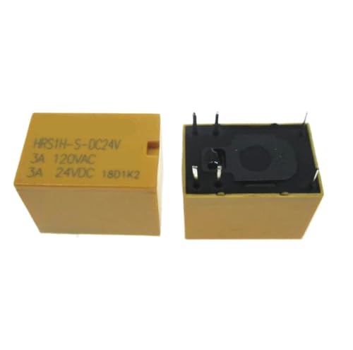 Relais 24V DC24V de puissance miniature, pack de 30 pièces à souder
