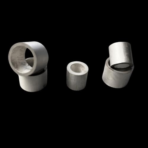 PZT Piezoelectric Ceramic Tube, Transducer Wafer, Piezoelectric Sensor, Water/Acoustic Energy Exchange Piezoelectric Ceramic Tube (1, OD*ID*Height-Type, 5 * 3 * 10mm-P5H)
