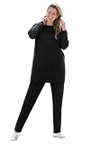 Women's Plus Size 2-Pc Fleece Sweatsuit