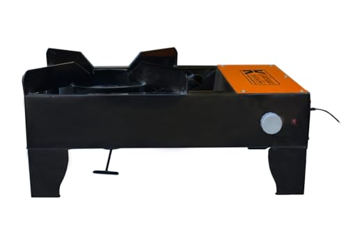 Image of Kshirsagar Jumbo Shegadi Smokeless Wood & Coul Stove | Lakud Kolsa Shegadi | Indoor /Outdoor Cooking Shegadi /Chul | Biomass Stove | Strong Build Quality