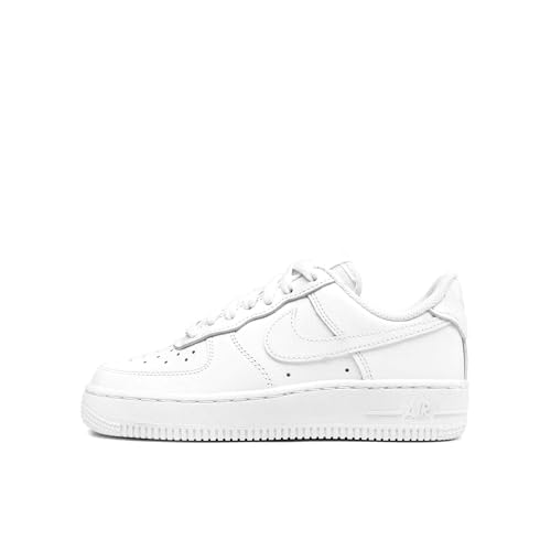 Nike 1 Women's Flat Shoes, White Metallic Logo, 8