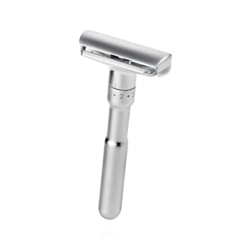 FOMIYES Mens Razor Double-edged Shaving Razor Stand Manual Lightweight Small Size