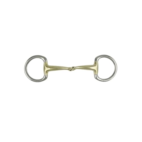 Filetto a oliva snodato 18 mm mors pour cheval de 12.5 cm