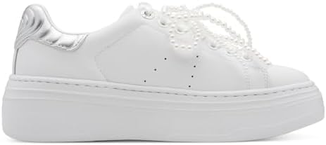 Tamaris 1-23618-42 Damessneakers, wit leer., 36 EU Tamaris 1-23618-42 Damessneakers, wit leer., 36 EU