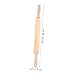 CIYODO Wooden Rolling Pin for Baking Nonstick Roller for Noodles Pizza Cookies Pastries Smooth Finish Elegant Kitchen Tool Easy to Clean for All Baking Needs