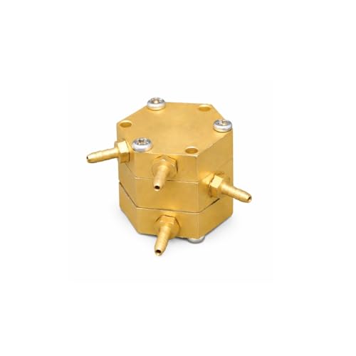 Image of Dental Hexagonal Water & Air Control Valve for Dental Chair - 5mm Nipple Dual Flow Dental Chair Valve | Water Air Retractive Hexagonal Valve | Dental Unit Replacement Spare Part (Pack of 1)