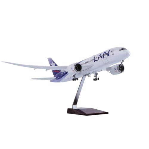 Boeing 787 modelo de avión a escala 1/130 miniatura premium de Aerolíneas Chilenas de 43 cm