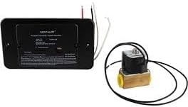 MTI Industries 25-742-R-BL-TR-KIT Combination Carbon Monoxide/Propane Alarm Black Flush Mount 12VDC Hard Wire W/SOL Valve