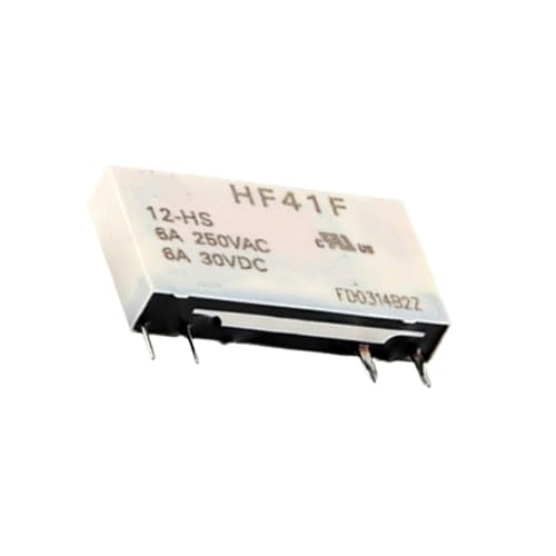 Relais HF41F-5-ZS relais de puissance 5V 5PIN composant électronique rail DIN lot 10