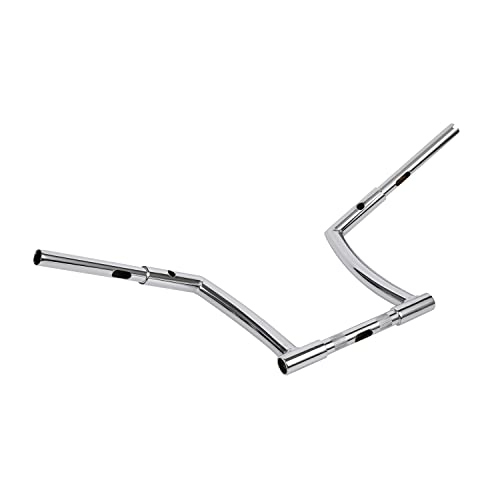 12'' Rise 1-1/4'' Handlebars Z Bar Fit Harley Davidson Road Glide Fltr 2015-2021 Chrome #TOP2