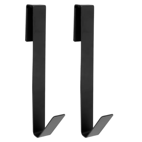 Sibba Lot de 2 Crochets de Porte de Douche éTendus En Acier Inoxydable de 7