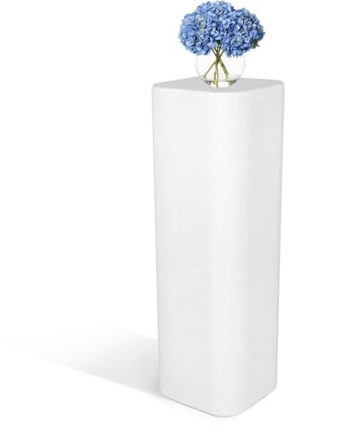 Kloris Support de Colonne carrée pour présentoir en Plastique Sweet Table cm 30x30x70 h Made in Italy