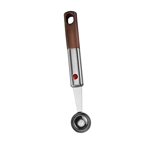 STOBAZA Ice Cream Ball Spoon Melon Baller for Fruit Stainless Steel Scoop Smooth Grip