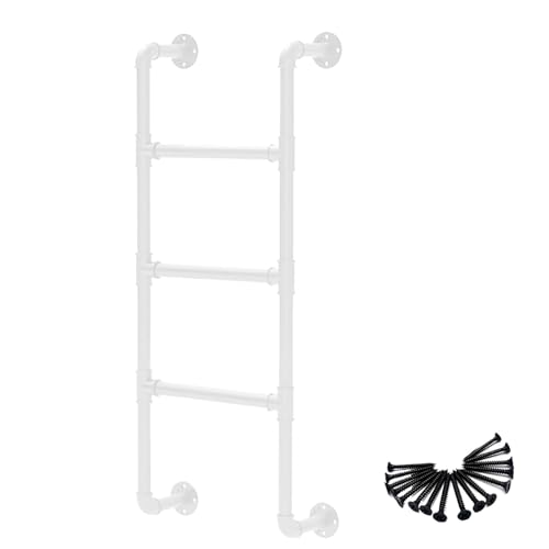 Échelle de lit superposé gain de place fixe au mur pour chambre étroite - 2