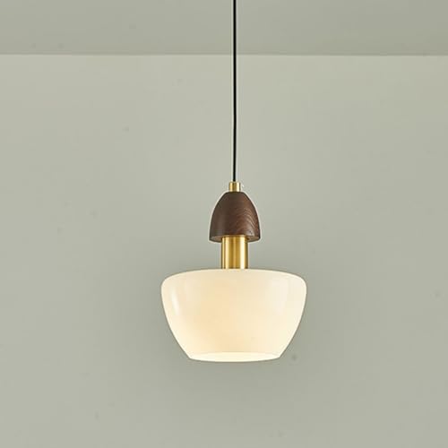 Lampe suspendue simple et moderne pour éclairer un salon sombre