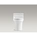 KOHLER San Souci Touchless Comfort Height 1-piece 1.28 GPF Elongated Toilet with AquaPiston Flushing Technology, White