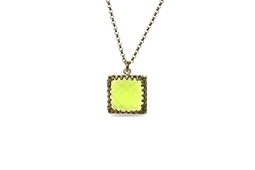 Collier Pierre de Naissance d'Août Péridot Cadeau Idéal - 6