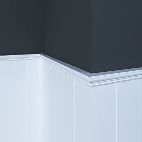 Ornamental 10039-4Whw Unfinished White Hardwood Picture Frame Trim Moulding #TOP3