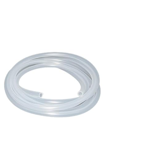 NEIQIUWING Tubo de leche de silicona para cafeteras totalmente automáticas, 100 cm, diámetro interior de 3 mm, transparente, para Saeco y Gaggia